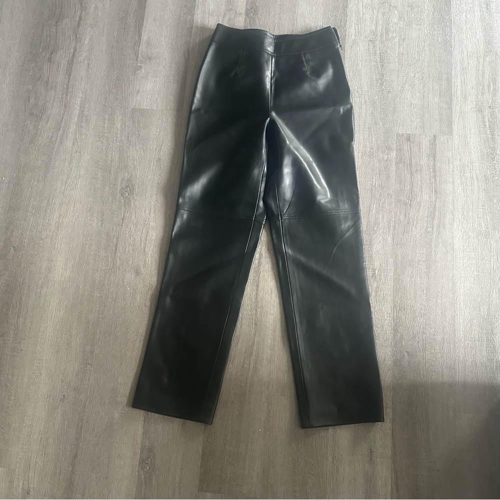 Pleather pants